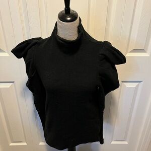 Industry size S Elegant Black Women's Top